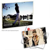 Clear Acrylic Magnet Frames, Two Piece Magnetic Instant Entrapments & Paperweights